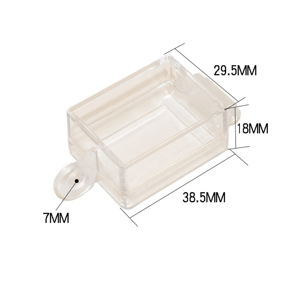 

Dustproof Switch Button Cover Power Switch Cover Marine Cap Transparent Power Button Cover Allows Visual Status Check