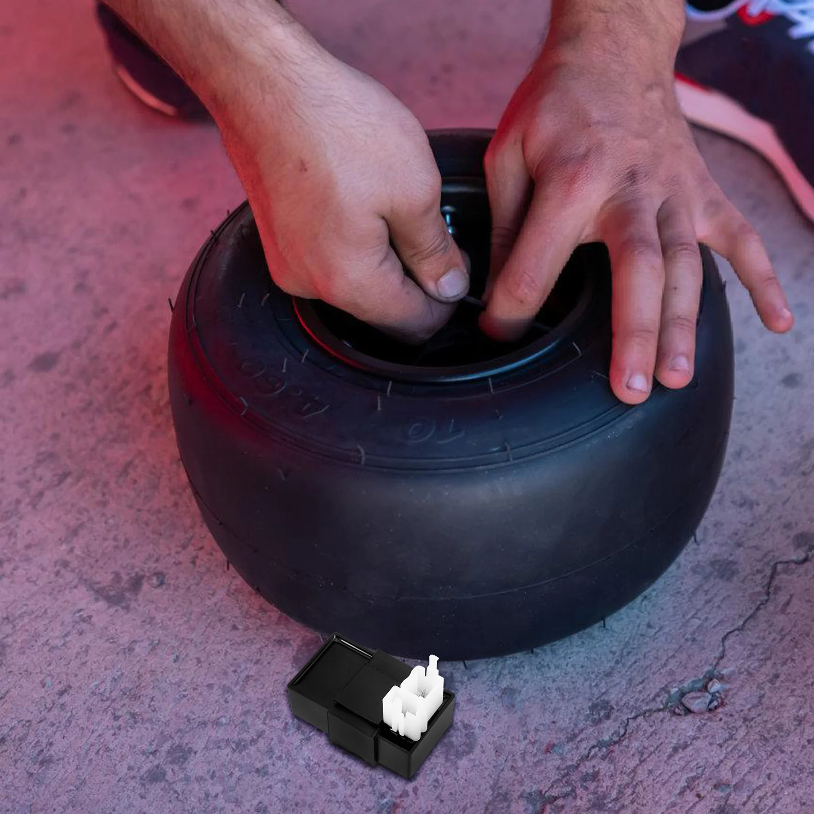 6-poliger Zünd-Cdi-Box, kompatibel mit Cg125cc-250cc Vertikalmotor für ATV Off-Stable Ignition Igniter Box