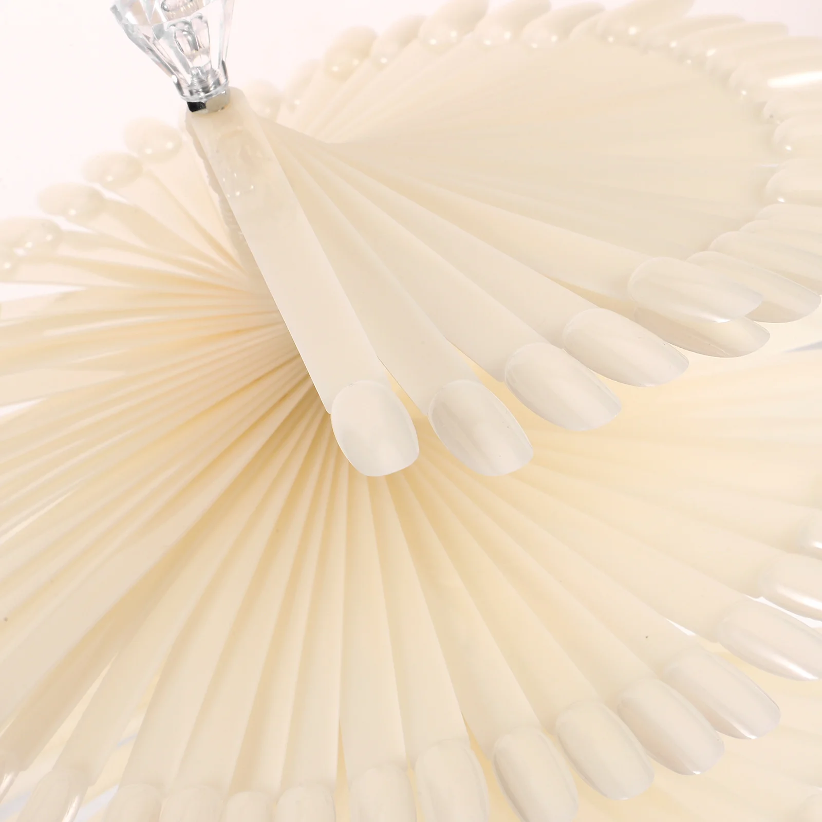 

120 Colors Display St Beige Plastic Sector Nail Art Supplies Nails Supply Clipper Practice Nails Gel Art Supplies
