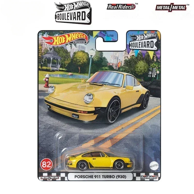 Hot Wheels-Jouets de voiture haut de gamme pour garçons, véhicule moulé sous pression, véhicule d\'origine, boulevard, Audi S4, QufreshPorsche 1/64,