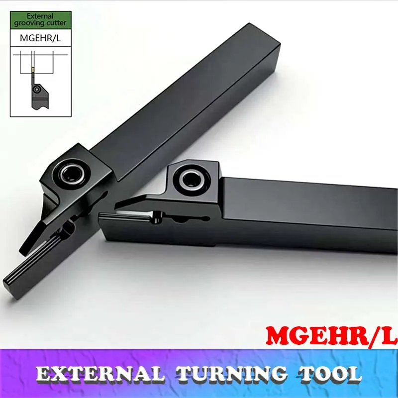 

MGEHR1212 Original External Grooving tool holder 1.5mm 2mm 2.5mm 3mm Carbide Inserts CNC lathe Turning Separation tool MGEHL1212