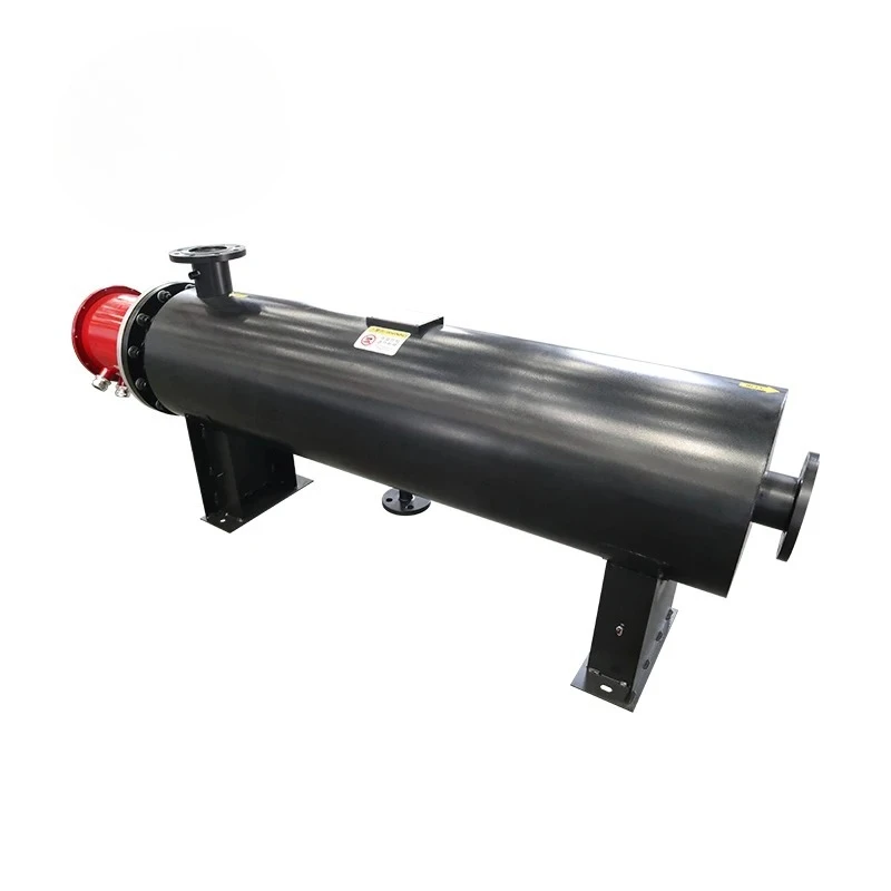 Peralatan Pemanas Efisiensi Tinggi 380V Pemanas Sirkulasi Air Pipa Listrik Pemanas Inline Industri