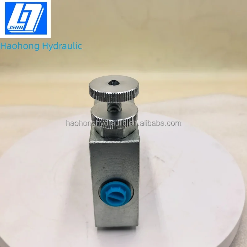 VPR3 -G1'' 3 Way Flow Control Valve 200 L/min G1 350bar Angle Structure view 5
