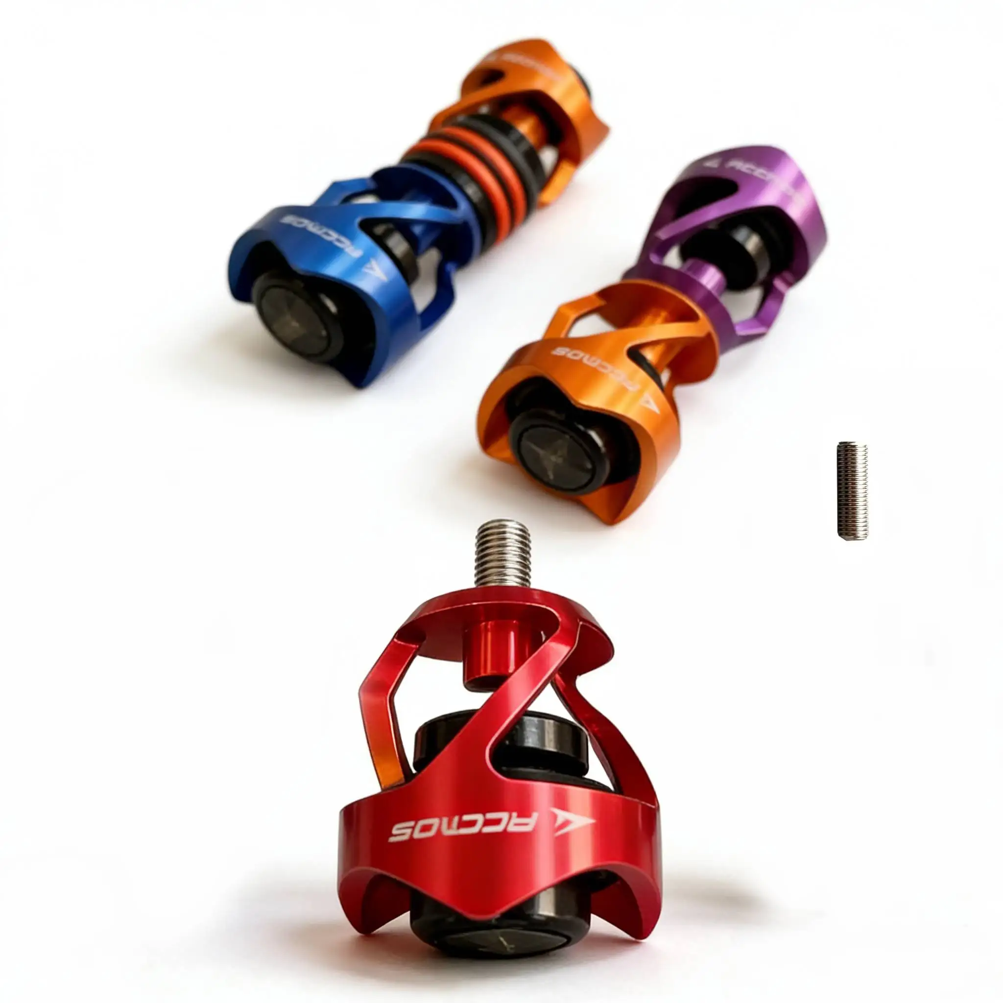 

ACCMOS Archery Bow Shock Absorber Aluminum Alloy Rubber Vibration Dampener for Compound Bow