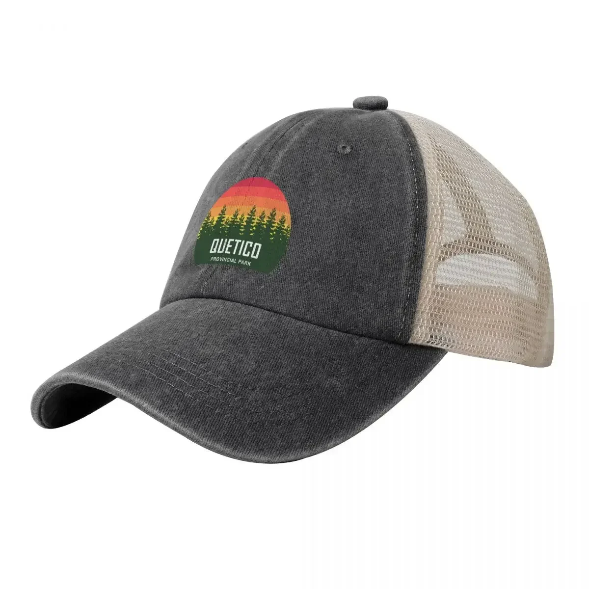 Quetico Provincial Park Cowboy Mesh Baseball Cap |-F-| custom Hat Thermal Visor Women's Beach Outlet Men's