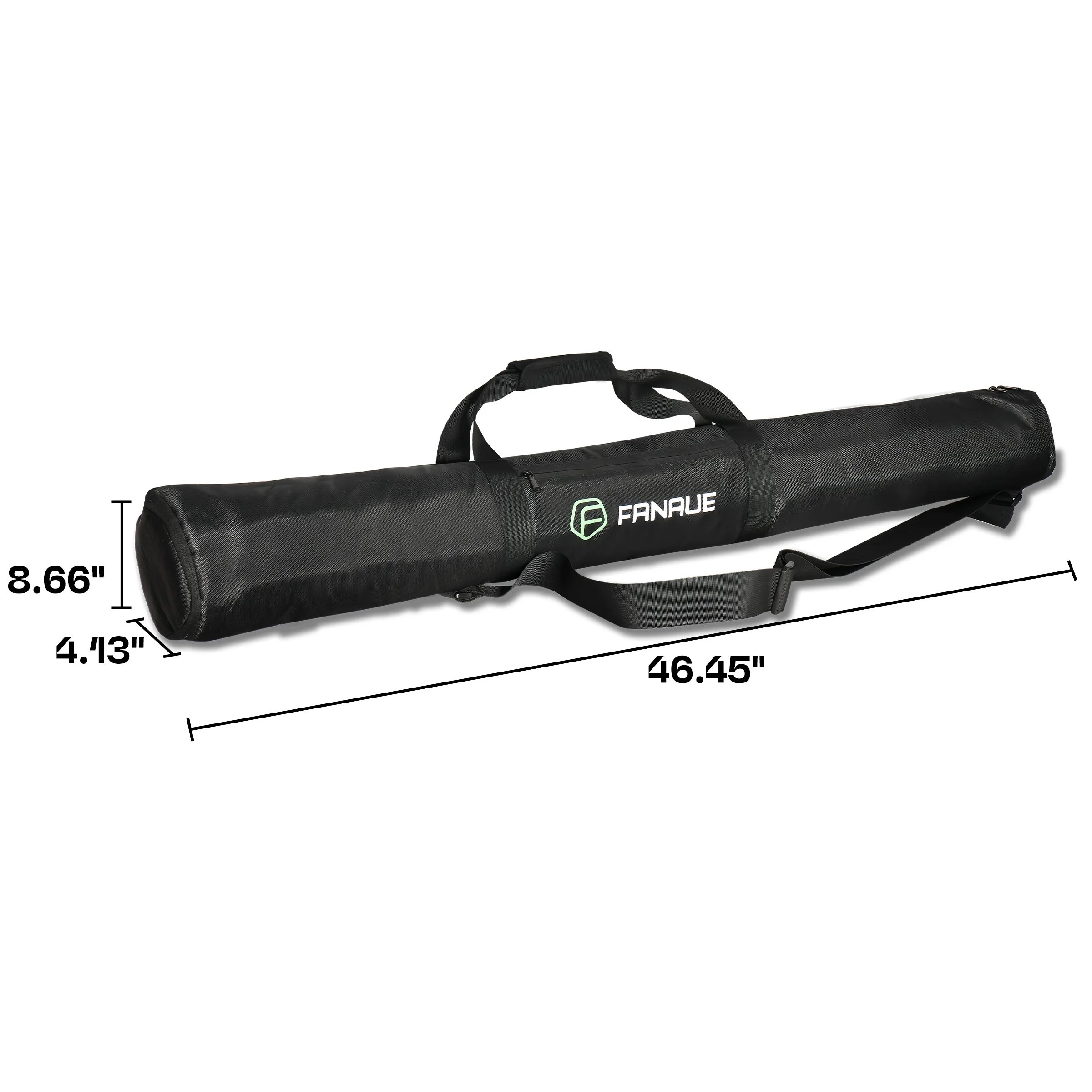 حقيبة/حقيبة يد محمولة ثلاثية القوائم من FANAUE مقاس 46.45 بوصة مناسبة لحوامل مكبر الصوت وحوامل الإضاءة وأعمدة الميكروفون - قوية ومتينة