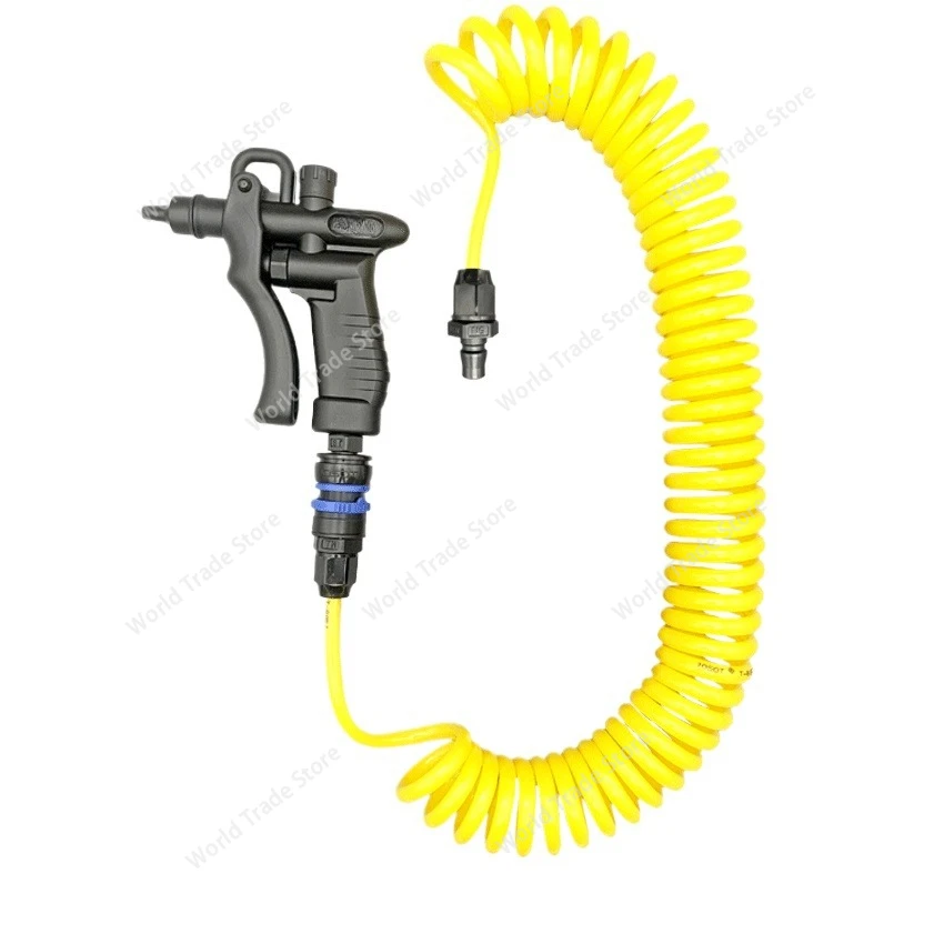 

ESD workshop SMT Production Line Dust Removal Gun with T-805J PU Spring Hose Pipe JHG-2 PP Plastic Anti-Static Blowing Gun