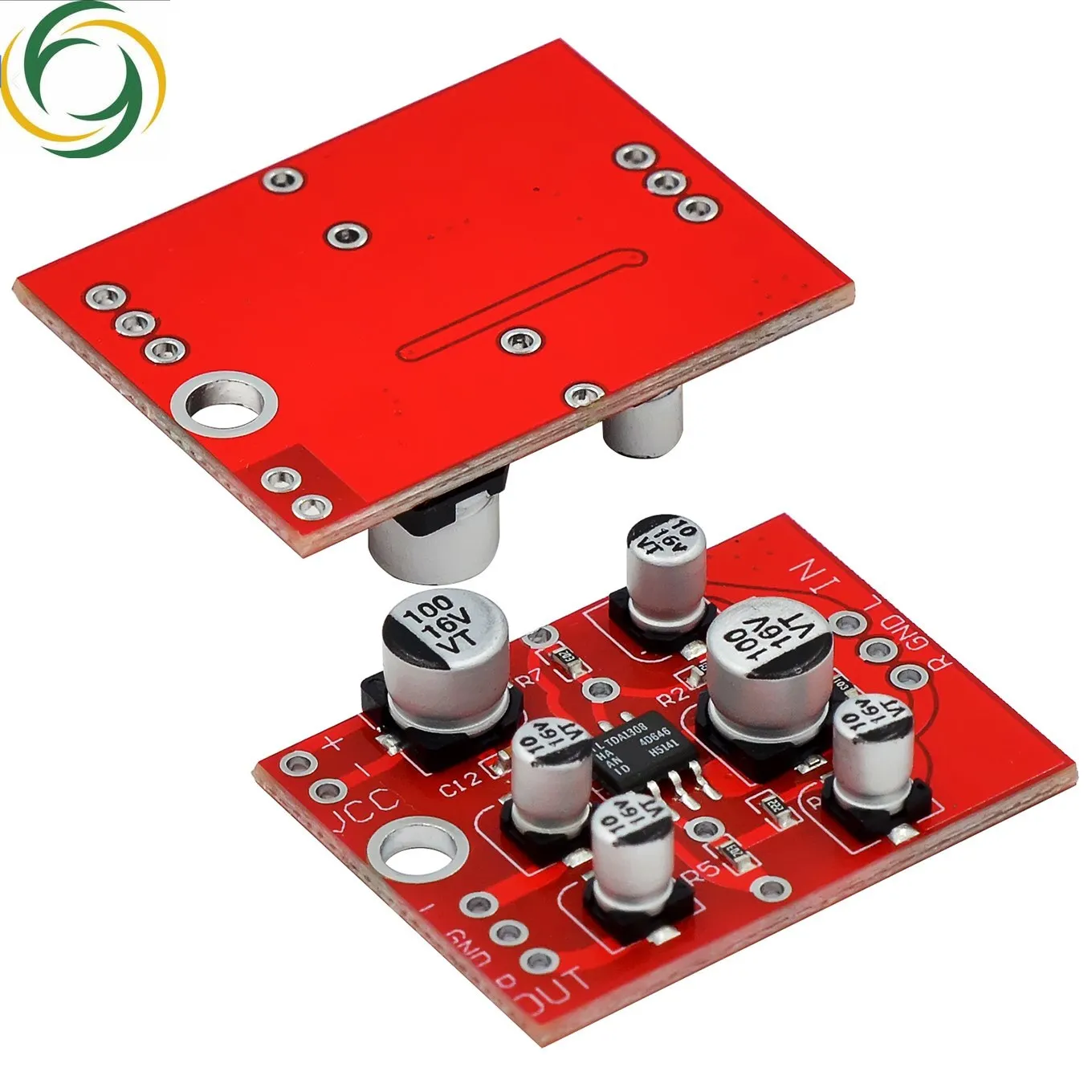 Mini headphone amplifier TDA1308 audio amplifier module low voltage front stage amplifier board