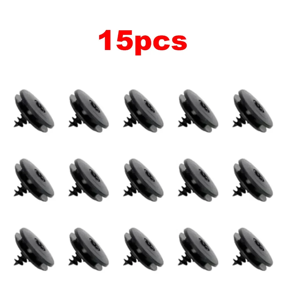 Car Floor Mat Clips 15 Pieces 3 in 1 Plastic Fixing Clips to Secure Carpet Mats and Maintain Interior Cleanliness