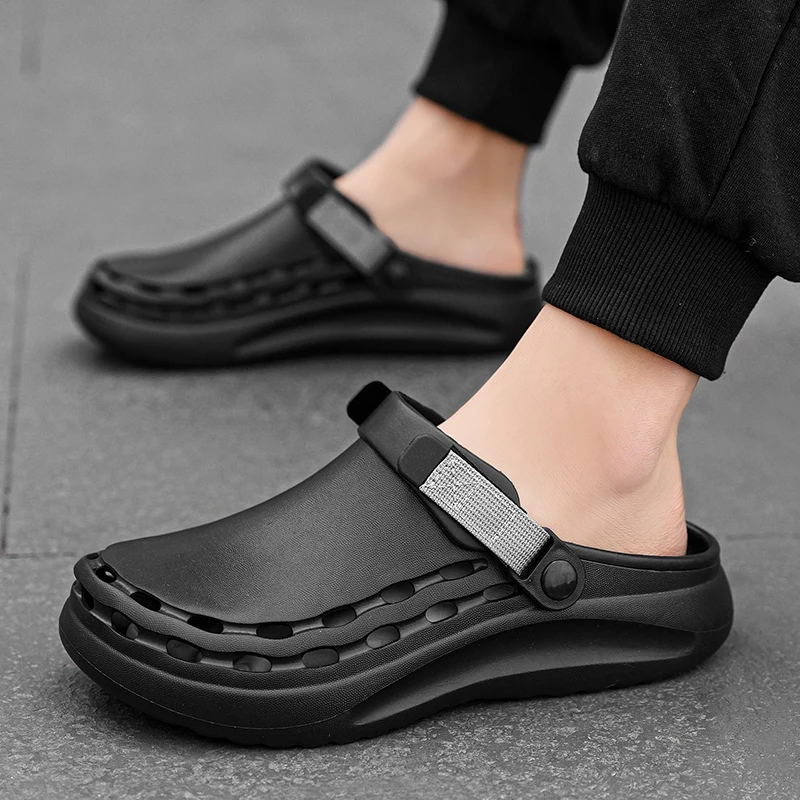 Hot Sale Men\'s Sandals Eva Summer Slip-on Casual Slippers Anti-slip Sandal for Men Outdoor Beach Mans Flip-flop Explosive Style