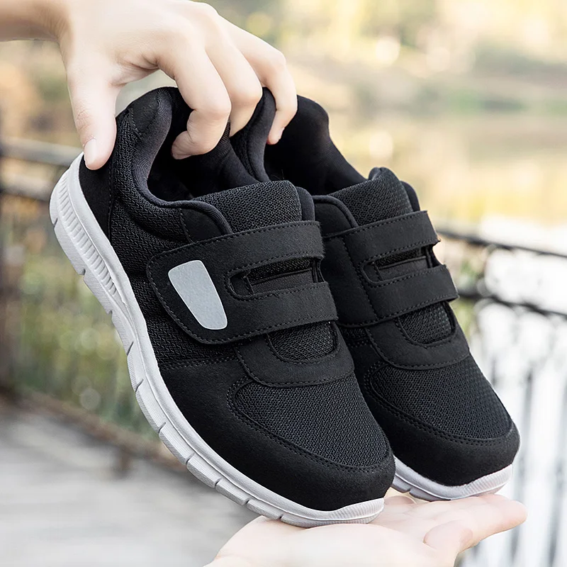 

Ортопедическая обувь унисекс для диабетиков, мягкая и удобная для широких опухшей ног, прогулочные кроссовки, регулируемая прогулочная повседневная обувь, обувь