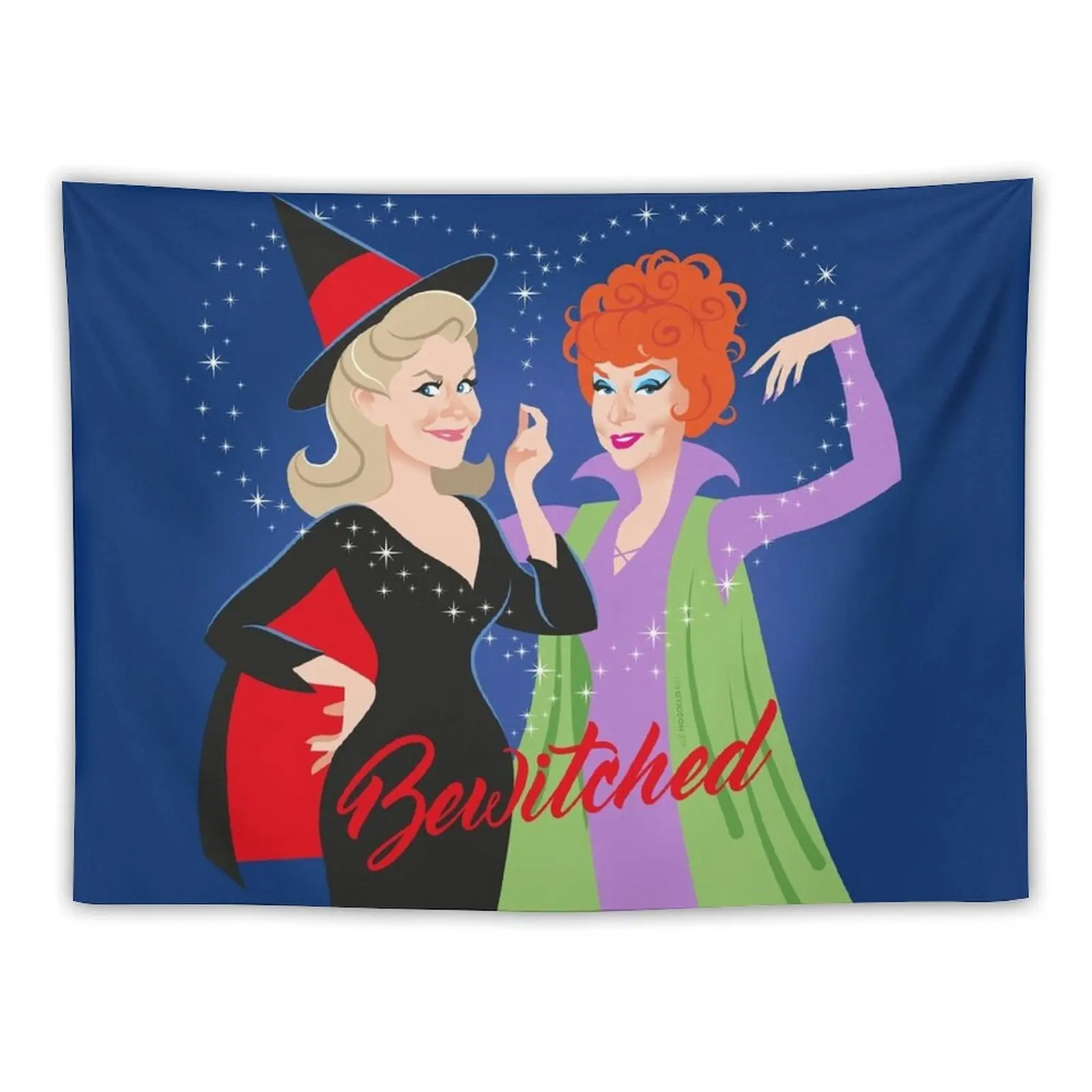 Bewitched Ladies Tapestry Home Decorations Aesthetic Outdoor Decor Outdoor Decoration Tapestry