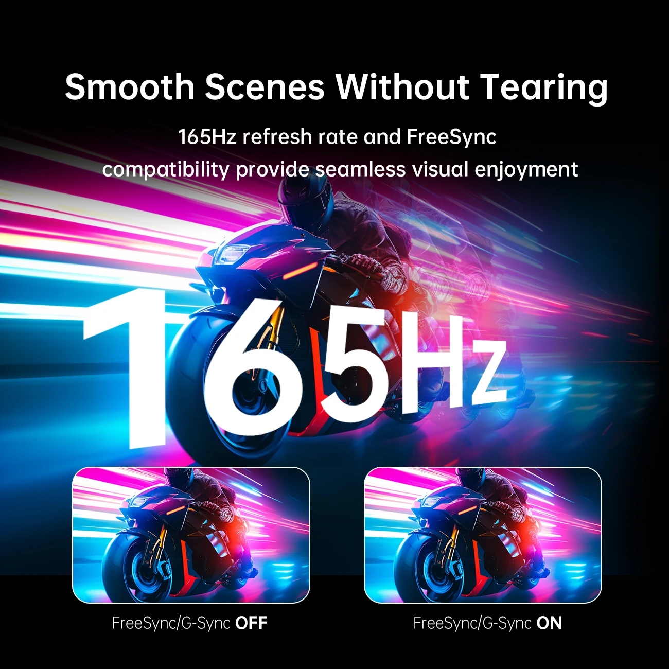 شاشة KTC 34 بوصة فائقة الاتساع، شاشة ألعاب منحنية 165 هرتز WQHD 3440X1440، شاشة كمبيوتر 1500R، HDR، FreeSync وG-Sync HDMI H34S18S #3