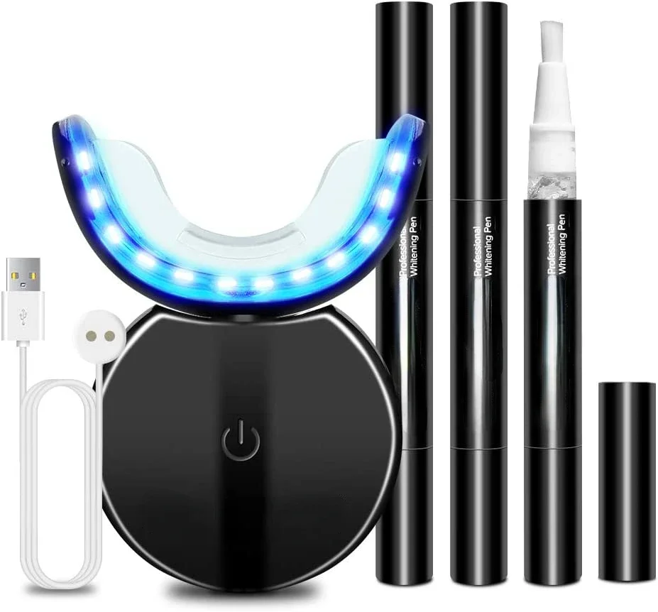 Imagem -06 - Dentes sem Fio Branqueamento Led Kit 32 Lâmpadas Luz Não Peróxido