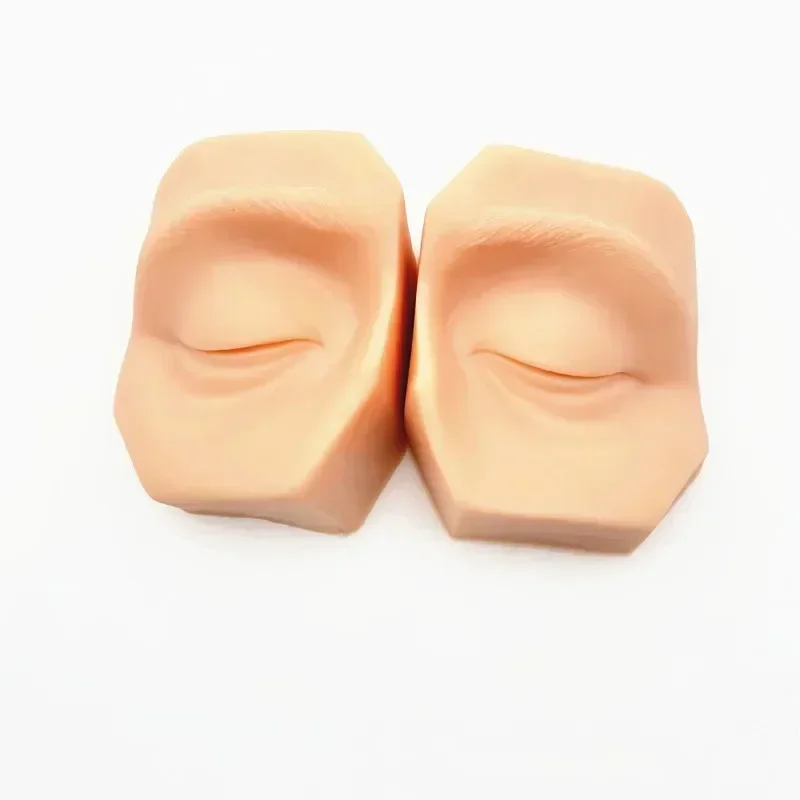 

Double eyelid silicone model embedding training model Microsurgery for Double eyelid suture training practic model
