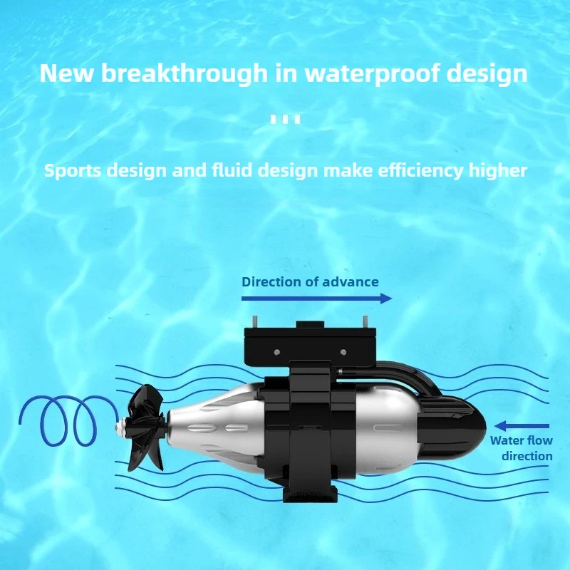 Underwater Thruster for Bait Boats, Unmanned Vessels, ROVs and DIY Applications