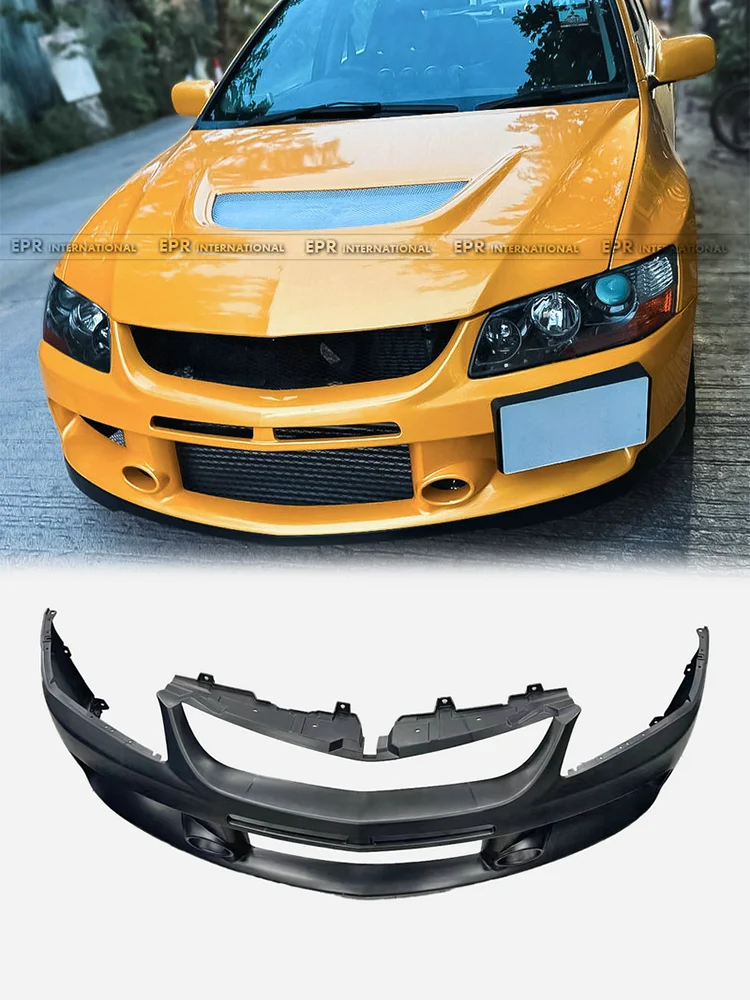 

For Evolution EVO 9 OE Type Front Bumper | Integrated Front Lip & Factory-Style Exterior Upgrade