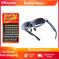 Rokid Max AR 3D Smart Glasses MAX Screen 50° Viewing Device For Phone Projected Screen Switch PS5 XBOX Virtual Reality Glasses