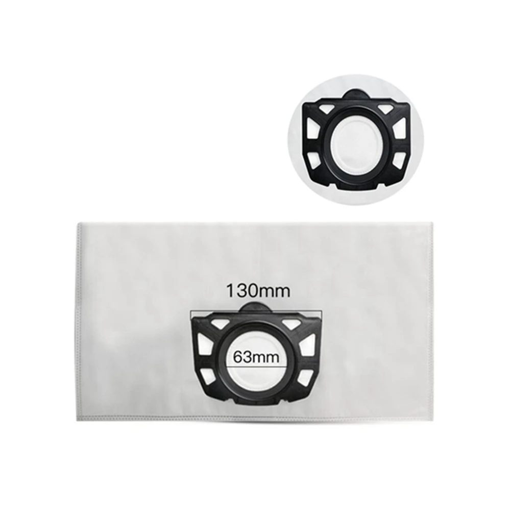 Bolsas de filtro para polvo para Karcher MV4 MV5 MV6 WD4 WD5 WD6 bolsa de repuesto para Karcher WD4000 a WD5999 parte 2.863-006.0