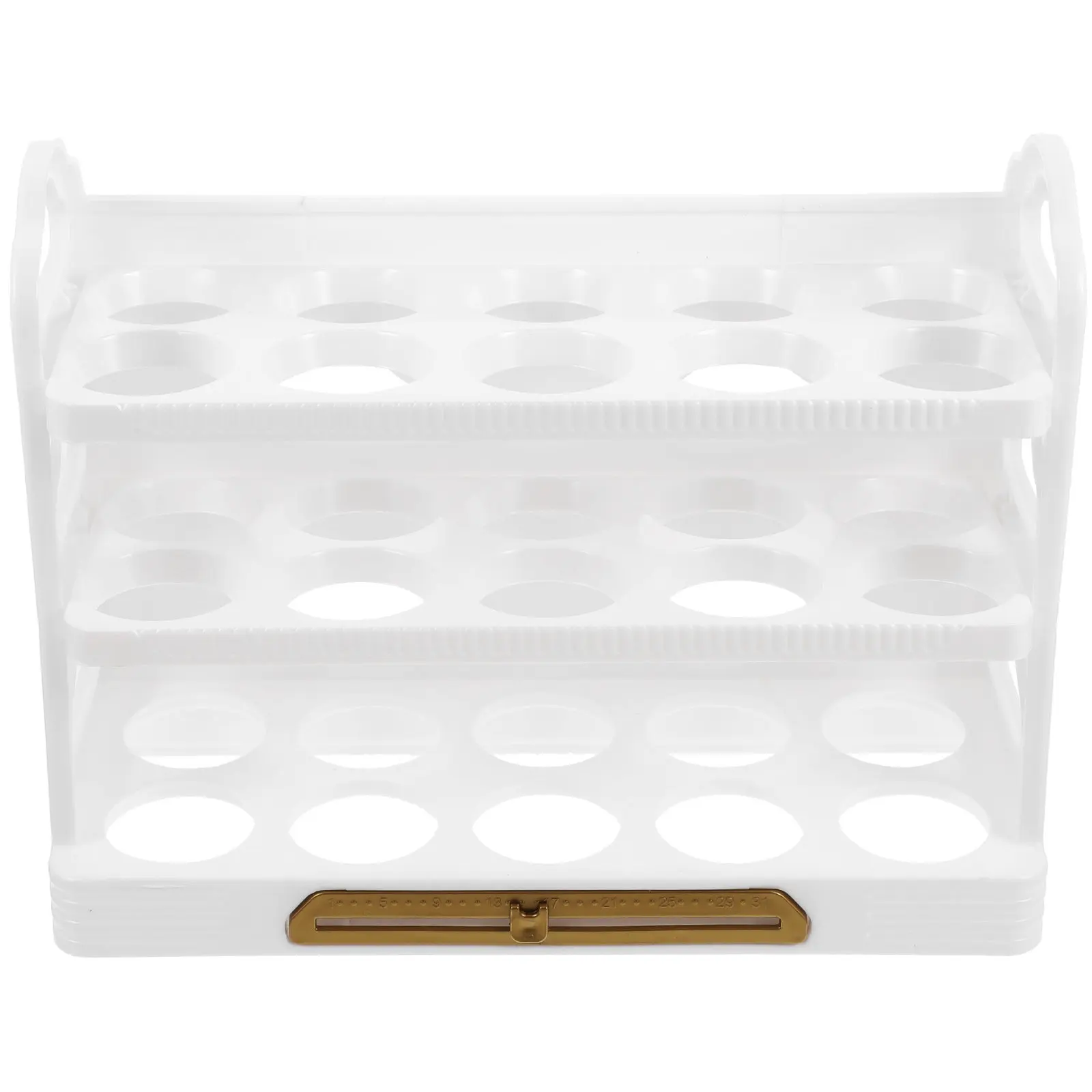 

Подставка для яиц на 30 яиц для холодильника, многоярусная кухонная подставка для хранения яиц, сохраняет яйца свежими и защищенными от повреждений.