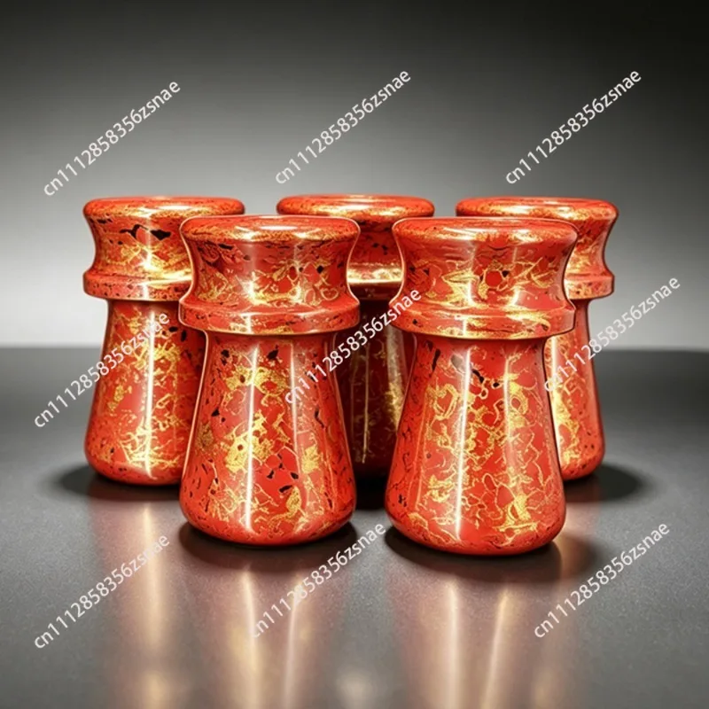 large lacquer intangible cultural heritage handle,new lacquer ware,  beard men'sbadger knot shaving brush accessories gift