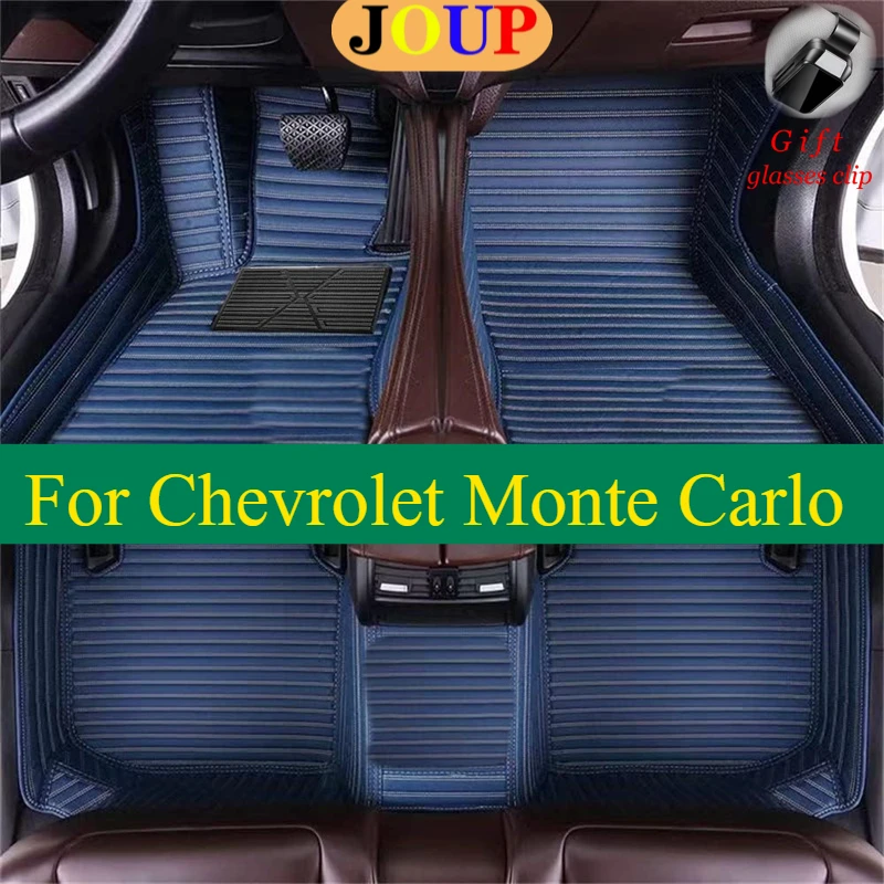 

For Chevrolet Monte Carlo 2000-2025 Car Floor Mats Custom All Weather Carpets Covers Left /Right Hand Drive