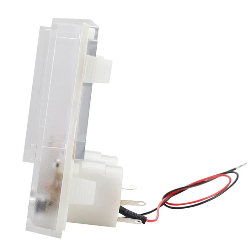 AS95-2X الطاقة متر الارسال VU متر رئيس محطة الراديو مع الخلفية PMMA غطاء SWR الأسود إلى الأمام 300 واط تعكس 60 واط