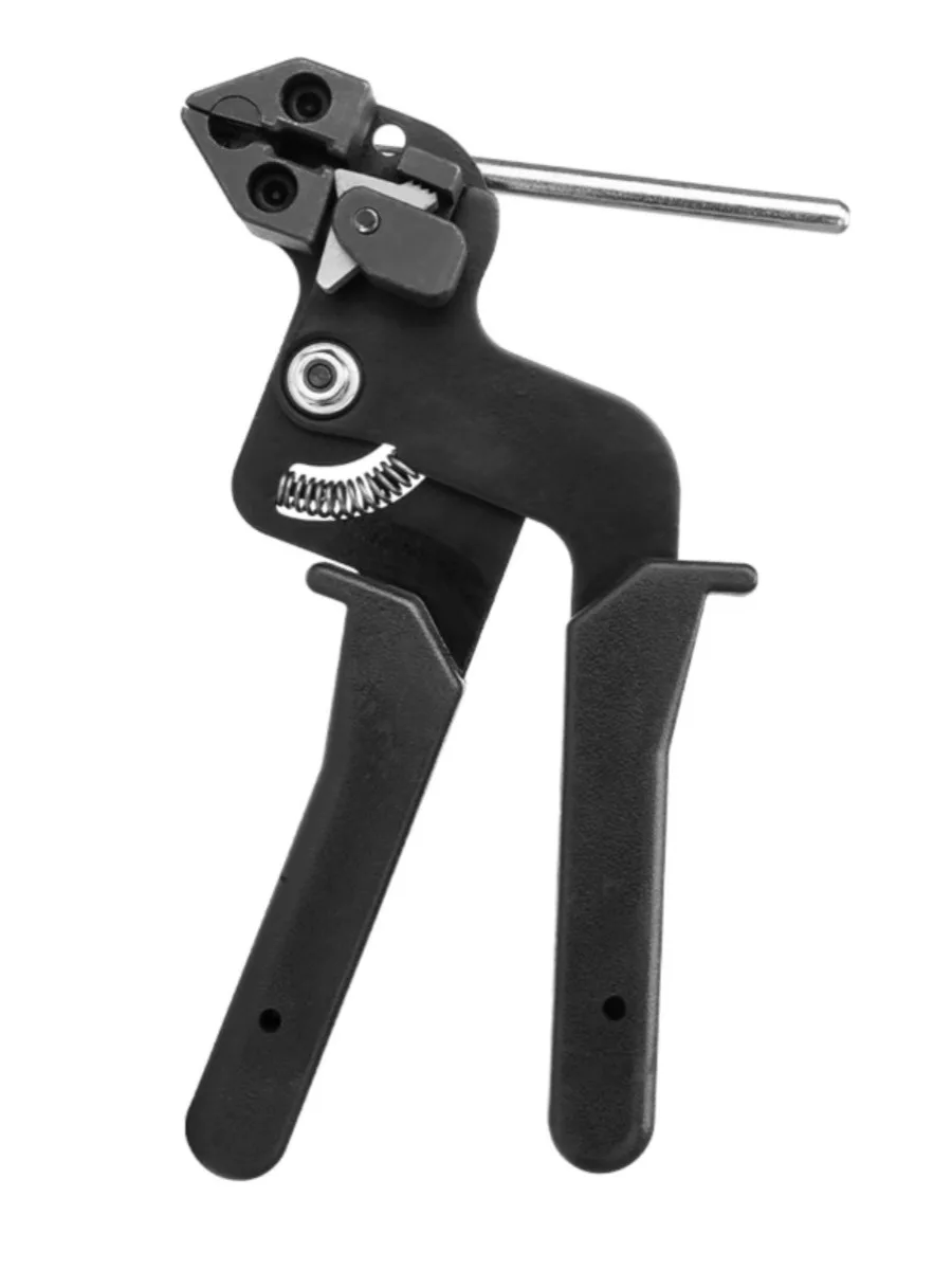 كماشة ربط كابل من الفولاذ المقاوم للصدأ ذاتية القفل مع أداة تعبئة محمولة لشد الكابلات، مسدس ربط القطع الأوتوماتيكي