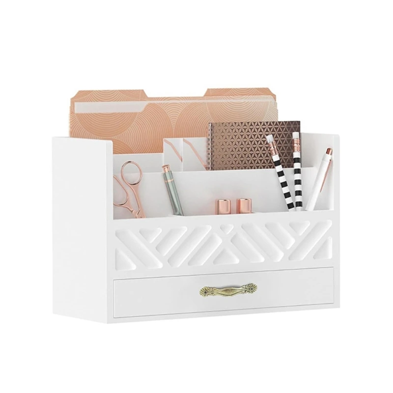 

Организаторы функциональных деревянных столов для домашнего офиса и учебного пространства.