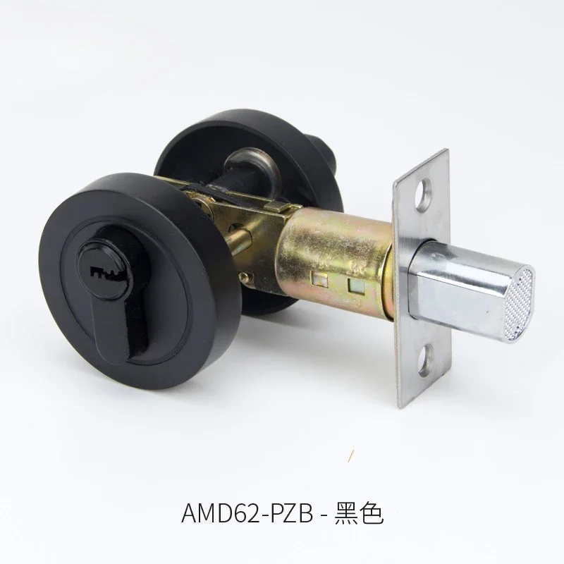 Zinc alloy unilateral latch flat stay invisible door head lock auxiliary channel door