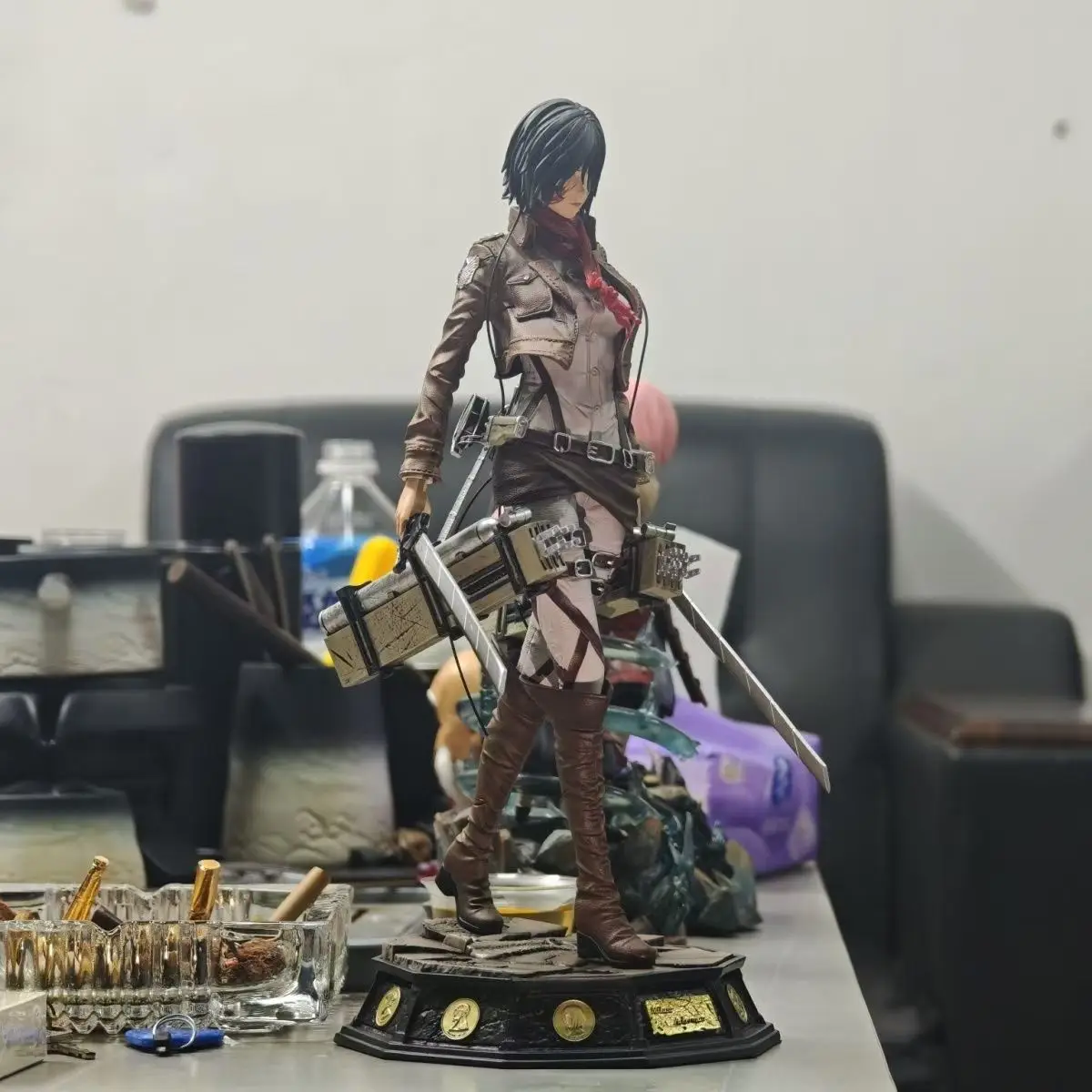 in-stock-30cm-1181inch-anime-attack-on-titan-mikasa-ackerman-figure-pvc-action-figures-collection-model-toys-birthday-gifts
