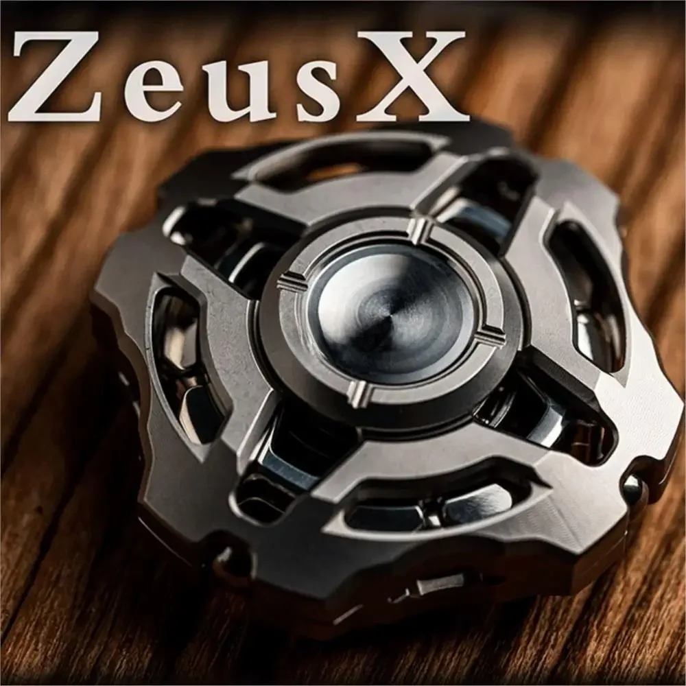 

STARSABER EDC Zeus X Linkage Structure Titanium Alloy Fingertip Gyro Finger Ring Decompression Toy Magnetic Fidget Slider