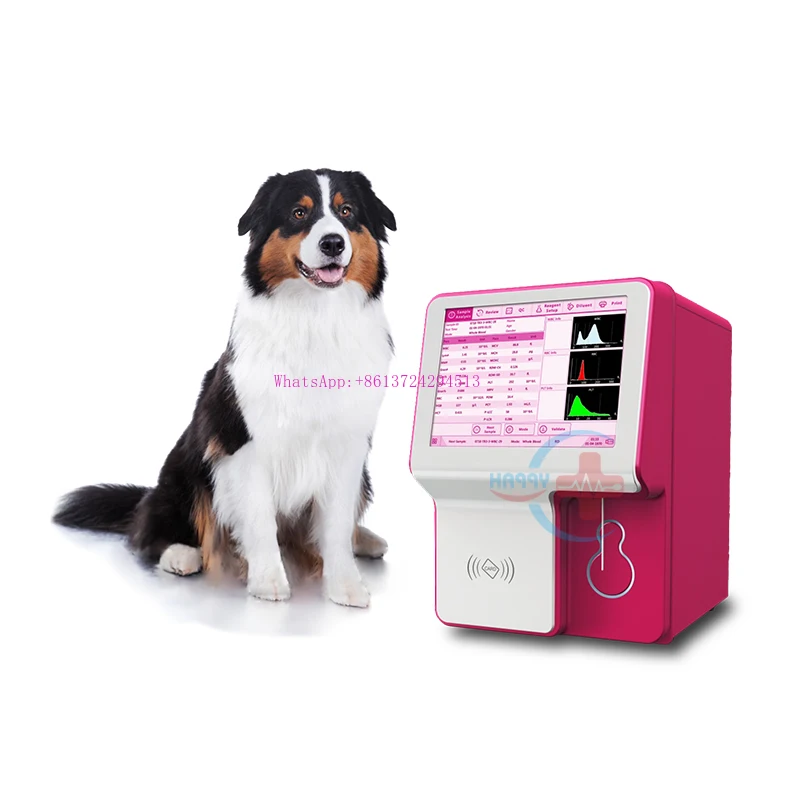 HC-B004A Medical veterinary Blood Analysis System 3 Part Auto Hematology Analyzer/hematology analyzer price