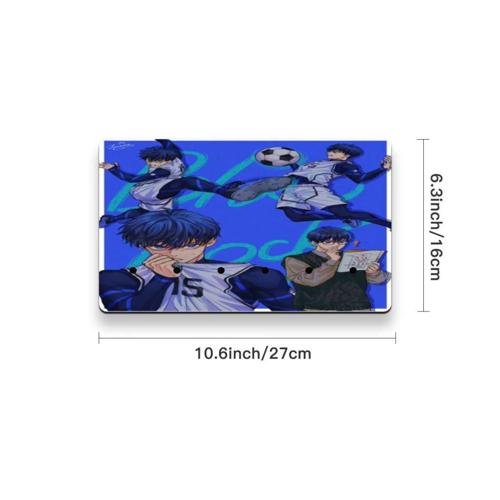

Japanese Cartoon Anime Blue Lock Free Shipping Wall-Mounted Keys Coat Clothes Towel Hanging Hooks Hangers For Home Decoration
