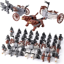 The Wolf Mount Animals Movie Monster Medieval Knights DIY Building Blocks LOTR Toys For Children