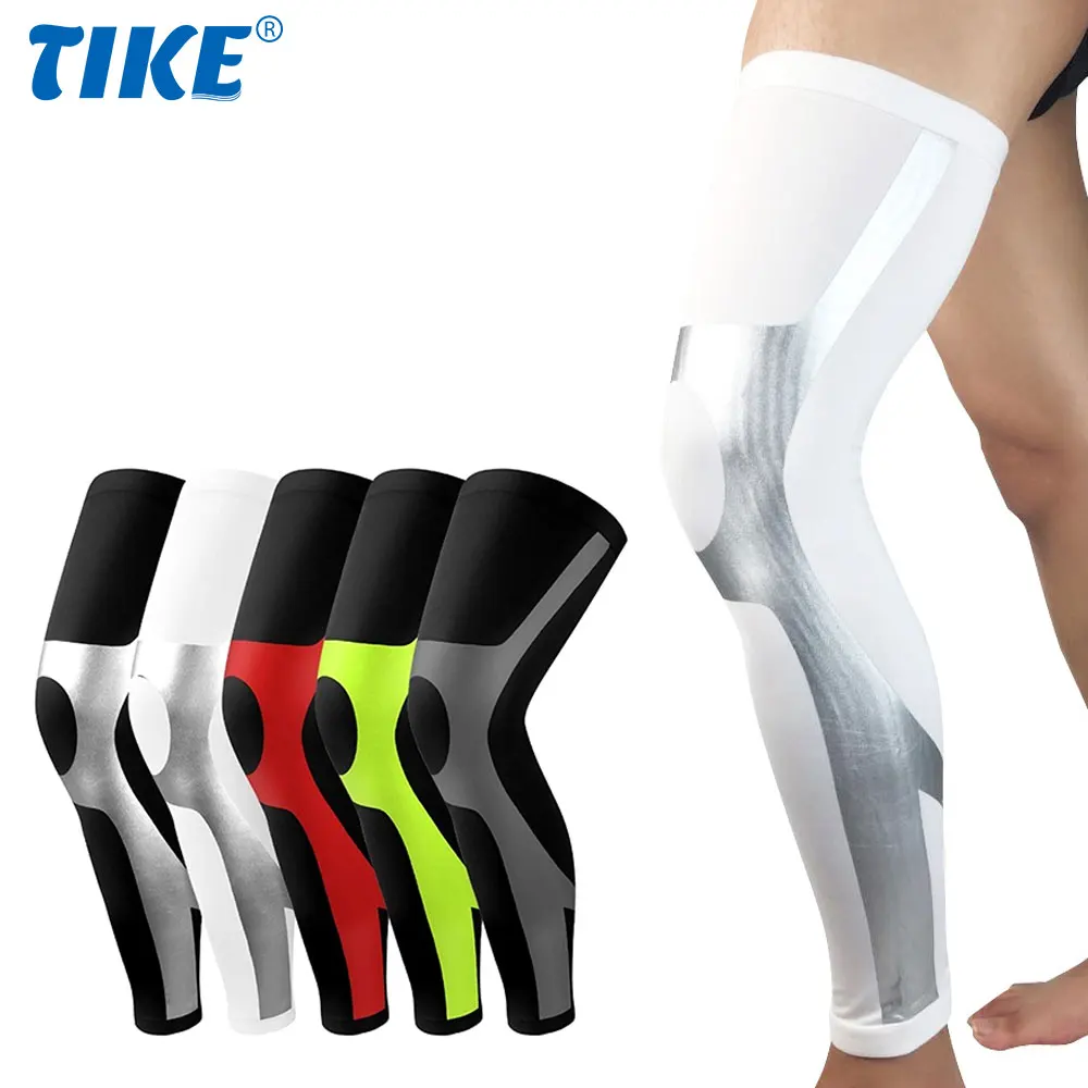 1 PCS Full Length Long Leg Sleeve for Leg Pain Relief & Leg Muscle Recovery, Lower Swelling & Inflammation, Promotes Circulation