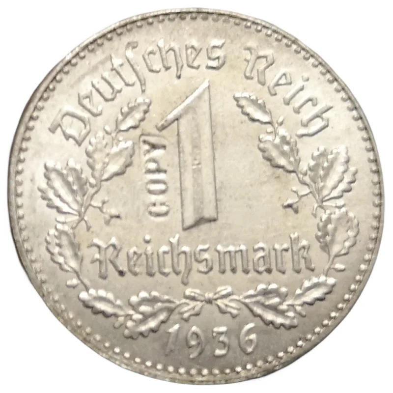 

1936-G Germany-1871-1948 1 Reichspfennig Copy Coin
