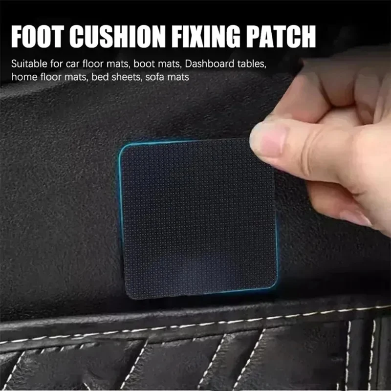Carpet Fixing Stickers Double Faced High Adhesive Car Carpet Fixed Patches Home Floor Foot Mats Anti Skid Grip Tapes A-A68X view 4