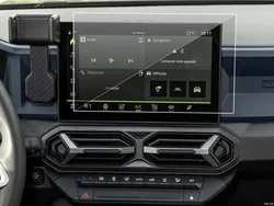 Pellicola protettiva per schermo in PET da 2 pezzi per 2024 Dacia Duster/Dacia spring 10.1 pollici autoradio navigazione GPS accessori interni