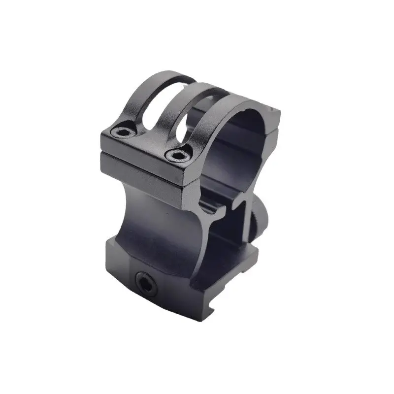 Base Fixture Tactical Flashlight Bracket 30mm Metal Flashlight Clip 20mm Guide Rail