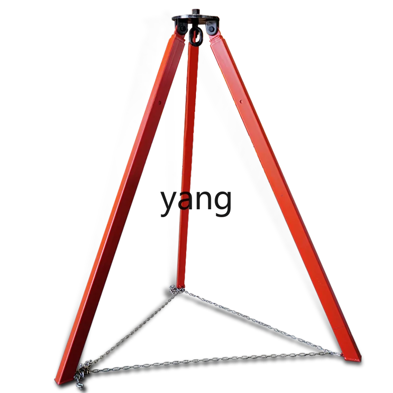 

YJQ tripod crane hanger small 1 ton t portable hoisting triangular bracket