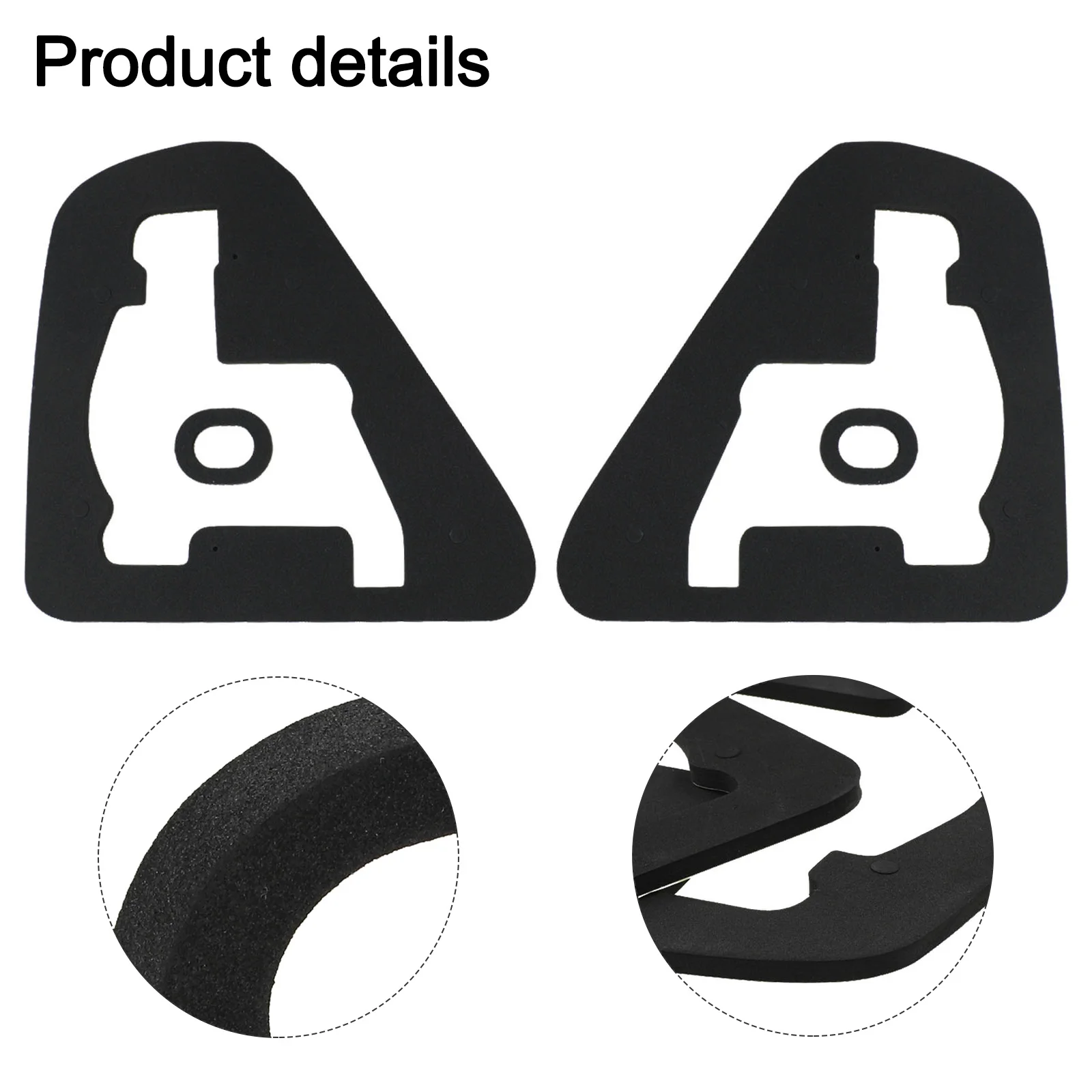 

Tail Light Seal W211 Sealing Pad Automotive Replacement 2 Pieces Set Easy Installation OE Part Number Plastic Material