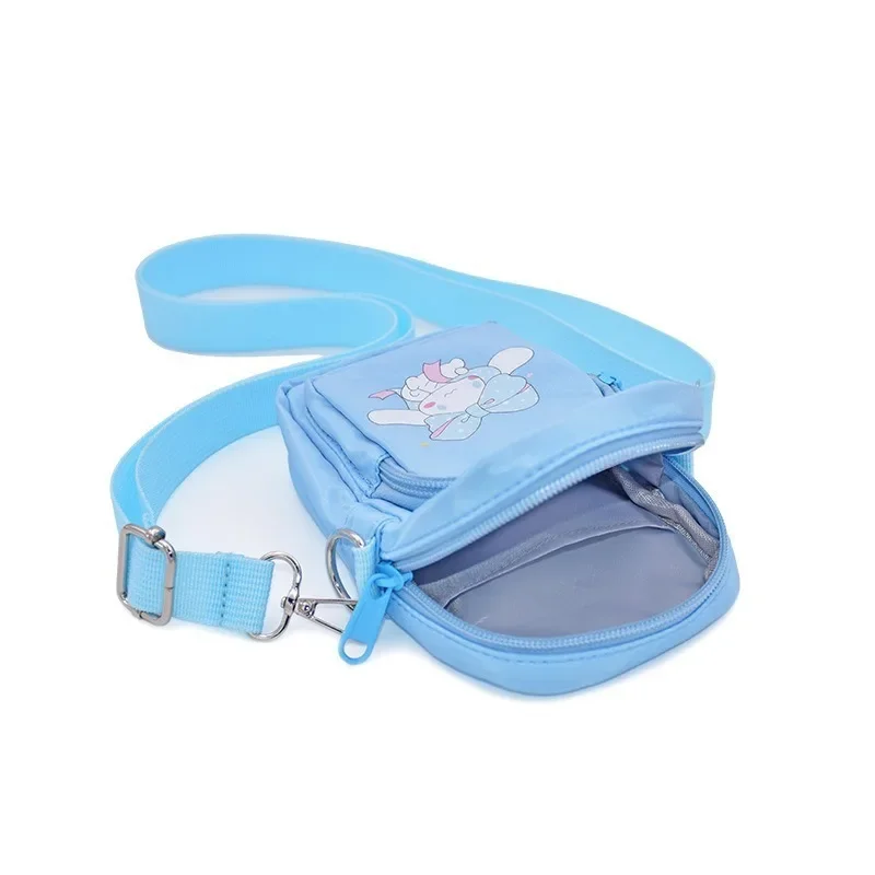 بلدي ميلودي محفظة نسائية للعملات المعدنية جديد سينامورول حقيبة الهاتف المحمول حقيبة كروسبودي أنيمي حزمة صغيرة حقيبة كتف حقائب للمرأة