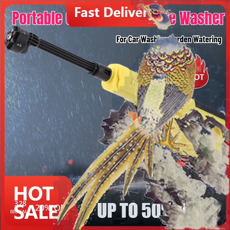 

【Fast Delivery】Portable Cordless Pressure Washer Foam Generator Spray Cleaner Suitable For Car Washing Garden Watering For 21V B
