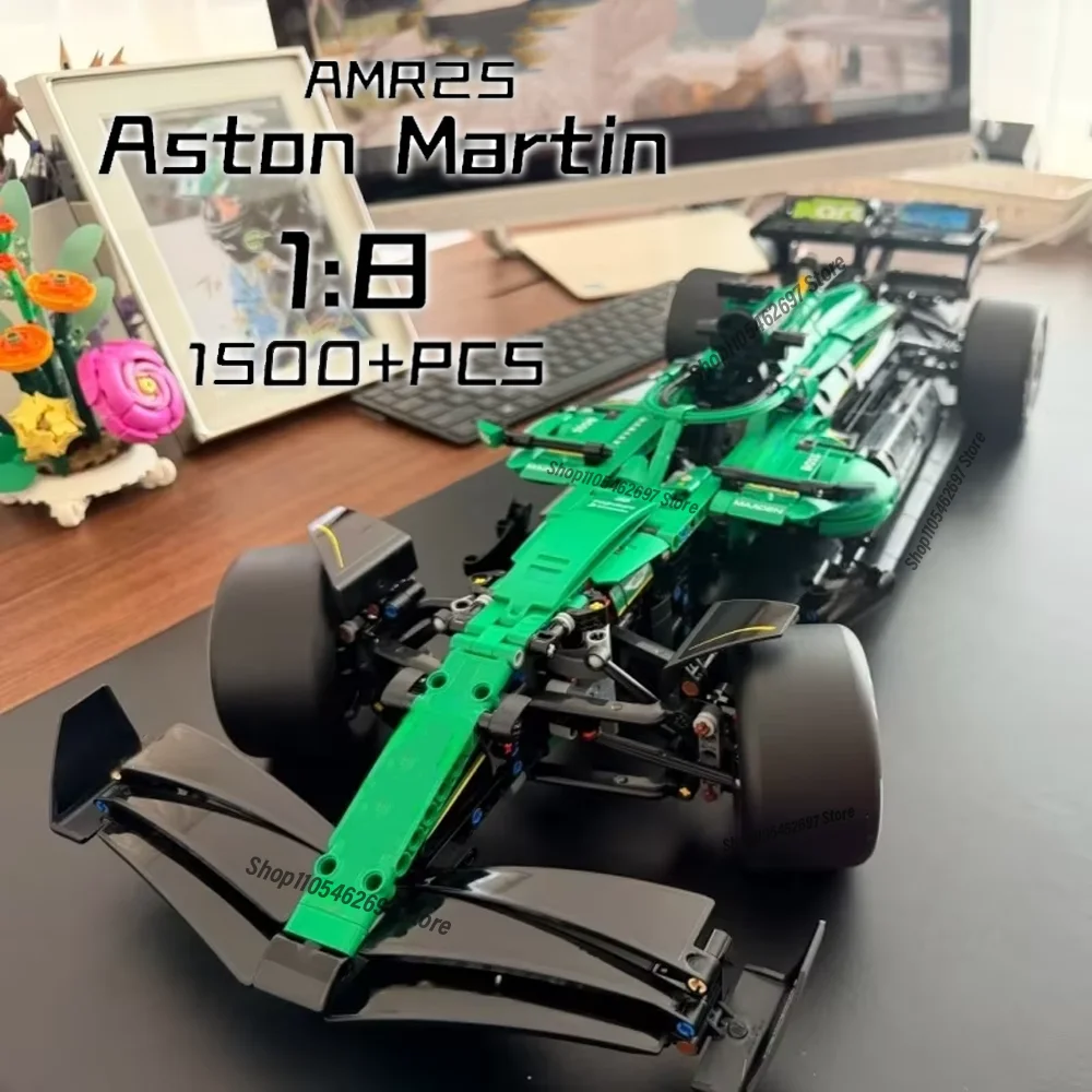 2026-nuovo-modello-tecnico-1547-pezzi-aston-track-racing-driver-auto-da-corsa-amr25-blocchi-da-costruzione-moc-puzzle-giocattolo-ornamentale-regalo-di-compleanno