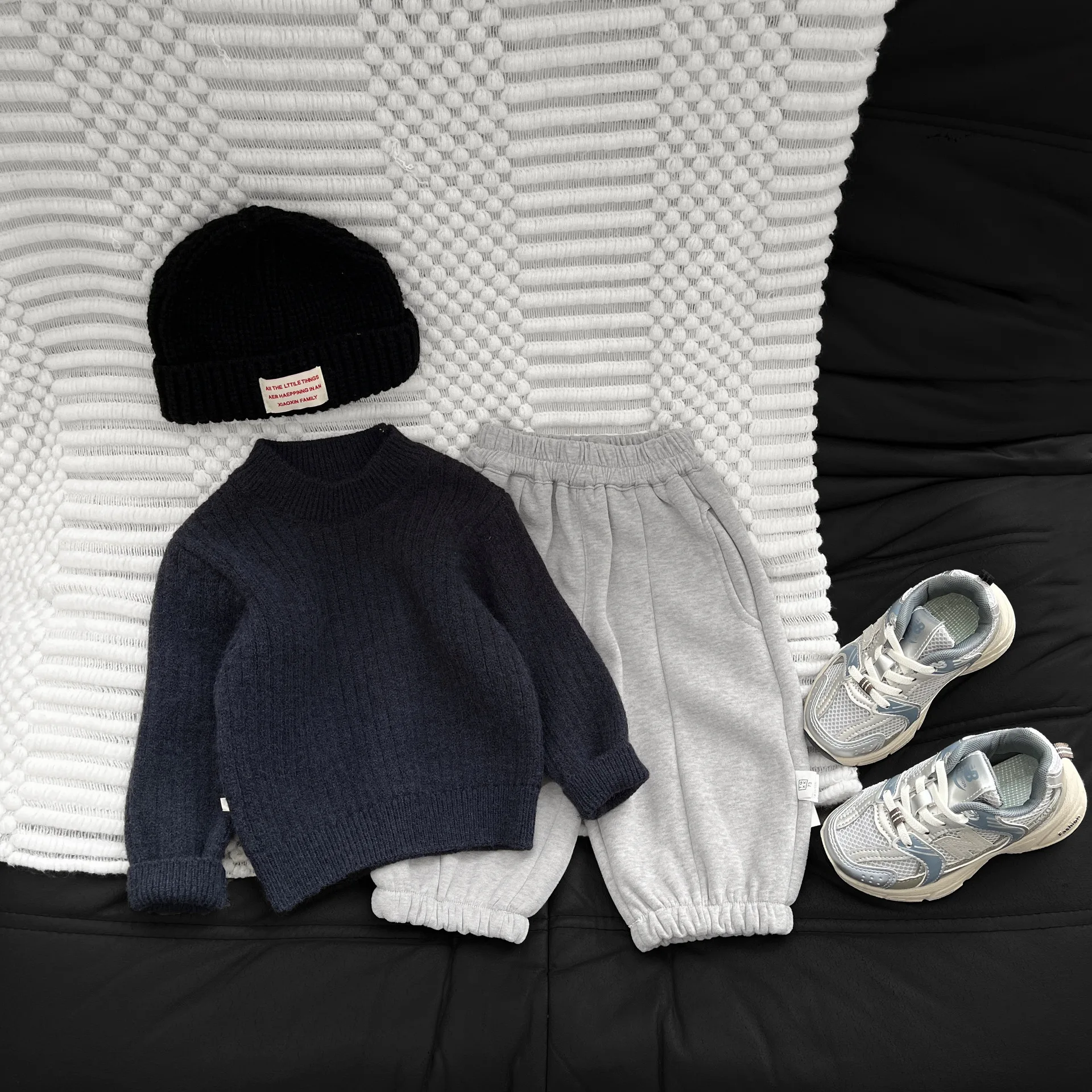 2026 Autumn New Baby Long Sleeve Sweater Boys Girls Knitted Pullover Toddler Casual Loose Tops Infant Clothes