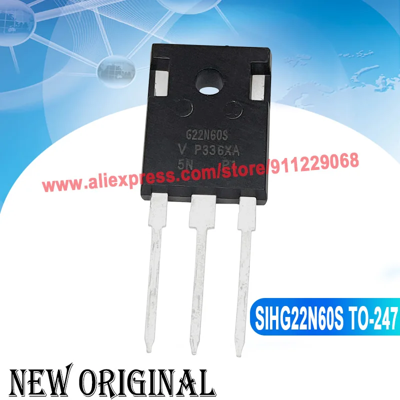 (5 piezas) SCS220AE2-247 650V 20A / STTH30W02CW 200V 15A / G22N60S SIHG22N60S 600V 22A / STTH8006W 600V 80A a-247