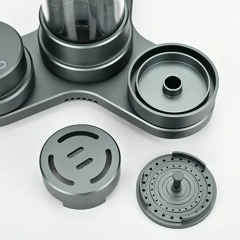 

Hookah cup aluminum alloy triangular single tube fashion hookah