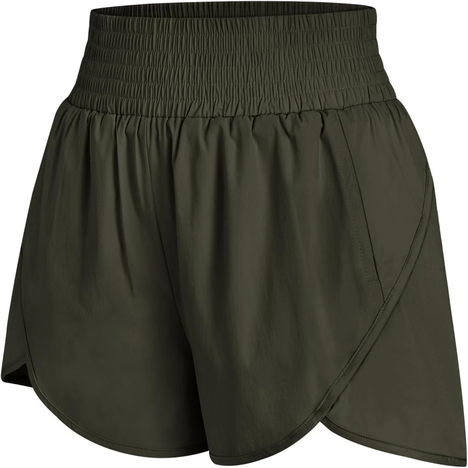 2024 Stylish Ultimate High Waisted Athletic Women's Shorts - Sporty, Comfy, and Casual - Perfect for Gym, Running, and Workouts