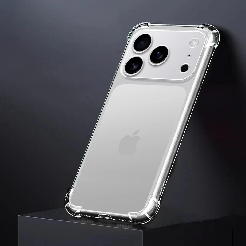 Airbag Anti Knock Phone Case for IPhone17 IPhone 17 Pro Max Air 5G Soft Clear Transparent Silicone Air Bag Corners Bumper Covers - AliExpress 202192403 Airbag Anti Knock Phone Case for IPhone17 IPhone 17 Pro Max Air 5G Soft Clear Transparent Silicone Air Bag Corners Bumper Covers - AliExpress 202192403